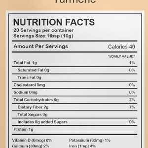 High Curcumin - Turmeric Powder (200g)